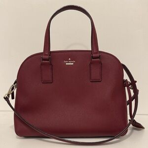 Kate Spade Deep Red Satchel